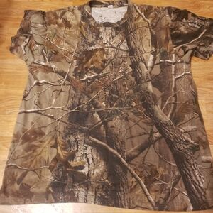 Camouflage Short Sleeve T-Shirt Size Large